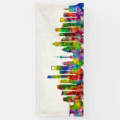 Shanghai China Skyline Spandoek (Verticaal)