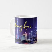 Shanghai Chine Café Mug Souvenir Coupe cadeau (Devant gauche)