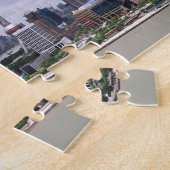 Shanghai, Chinese skyline Legpuzzel (Zijkant)