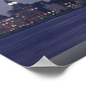 Shanghai Harbour, China Poster (Hoek)