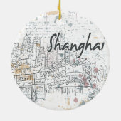 Shanghai Keramisch Ornament (Achterkant)