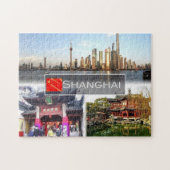 Shanghai - legpuzzel (Horizontaal)