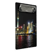Shanghai op Night Mini Clipboard Mini Klembord (Schuin)