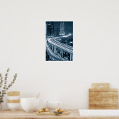 Shanghai Overpass 1 poster (Keuken)