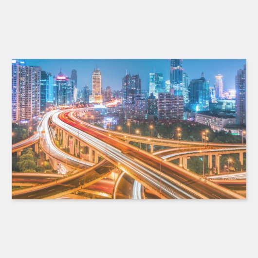 Shanghai Overpass 2 stickers (Voorkant)