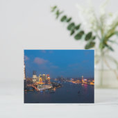 Shanghai par carte postale de nuit (Debout devant)