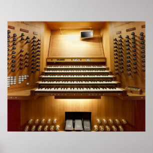 Shanghai pipe organ poster