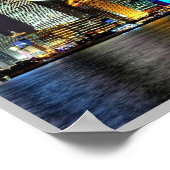 Shanghai skyline - poster (Hoek)