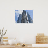 Shanghai skyscrapers Poster (Keuken)