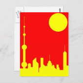 Shanghai Sunshine Briefkaart (Voorkant / Achterkant)