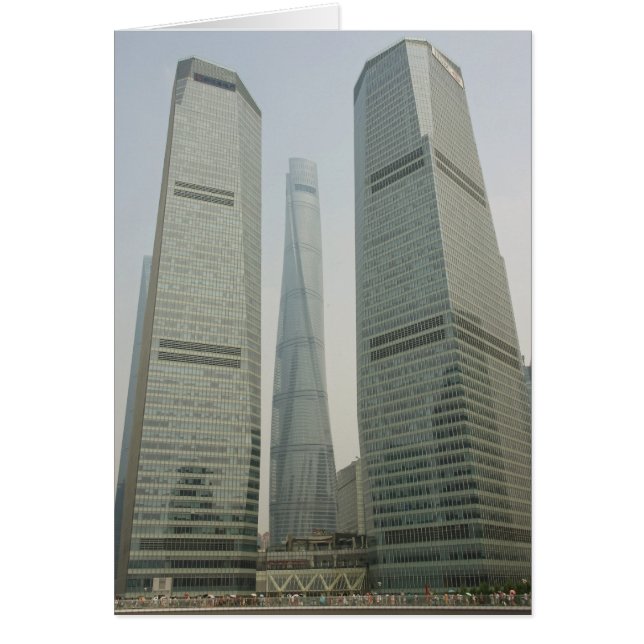 Shanghai Tower -Lujiazui, Pudong - Shanghai, Chine (Devant)