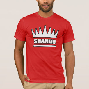 Shango-naam en kroon 01 t-shirt