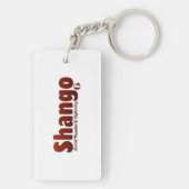 Shango  sleutelhanger (achterkant)