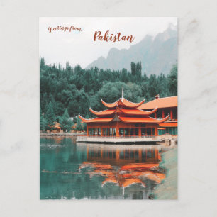 Shangri La Resort Skardu Pakistan Briefkaart