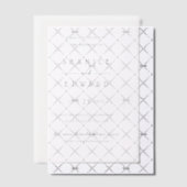 Shanice Modern Wedding Save the Date Vellum Uitnodigingen (Offset (Uitnodiging))