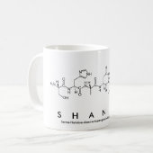 Shanita peptide nom mug (Devant gauche)