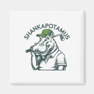 Shankapotamus Grappige Slecht Golfer Grap Grap Pra Magneet