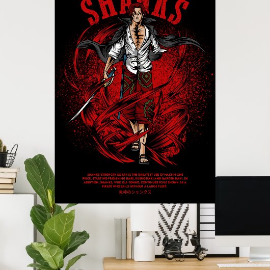 Shanks Poster (Thuiskantoor)