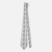 Shanks's pony grappige wandelaar stropdas (Voorkant)