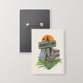 Shanks's pony oude wandelschoenen button (Voorkant / Achterkant)