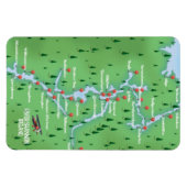 Shannon Ireland Map Magneet (Horizontaal)