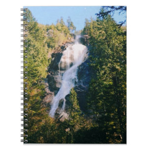 Shannon-waterval, Squamish, Canada  Notitieboek