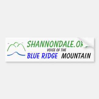 Shannondale.org Bumper Stcker w/Logo Bumpersticker