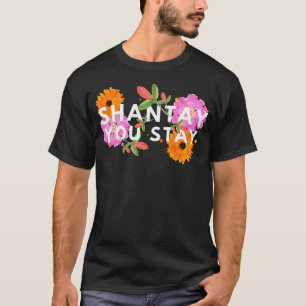Shantay jij blijft slepen race slepen koningin dra t-shirt