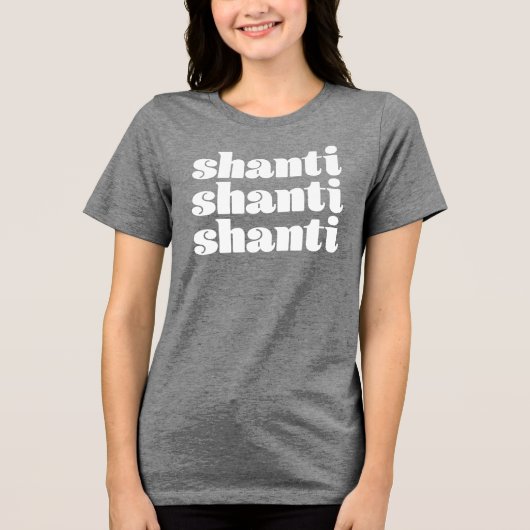 Shanti Shanti T-shirt (Voorkant)
