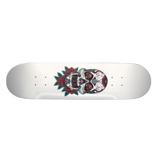 Shape com caveira mexicana skateboard