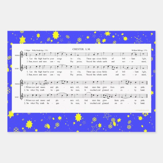 Shape Note Inpakpapier Vel (Voorkant 2)