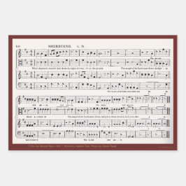 Shape Note Inpakpapier Vel