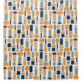 Shape Pattern Douchegordijn (Voorkant)