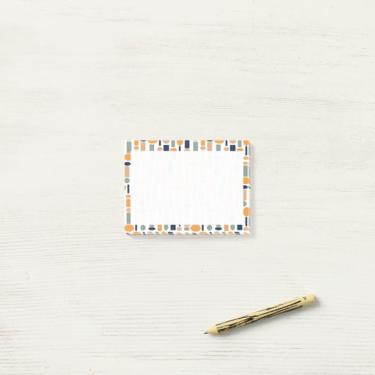 Shape Pattern Post-it® Notes (Op bureau)