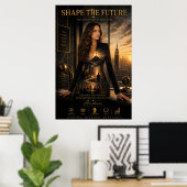Shape The Future – LeiderschapsPoster Poster (Thuiskantoor)