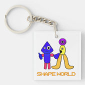 Shape World Sleutelhanger (Voorkant)