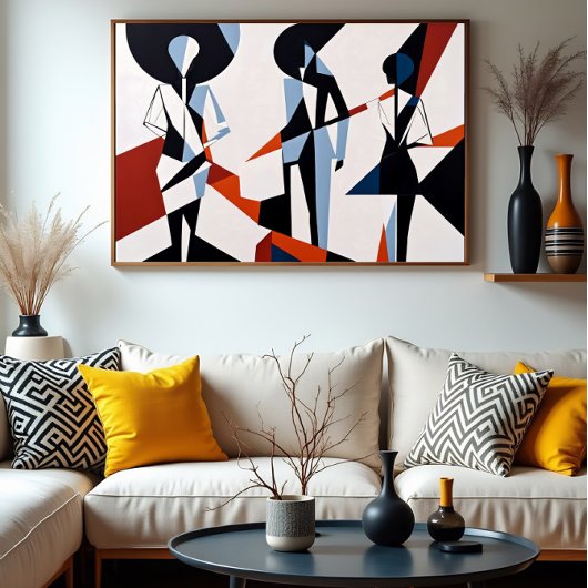 Shapes in Dialogue Canvas Afdruk