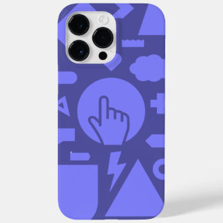 Shapes Pattern iphone 14 pro max hoesje