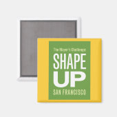 ShapeUp-logo Magneet (Voorkant / Achterkant)