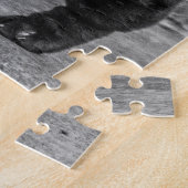 SHAR PEI BLACK DOG JIGSAW PUZZLE (Côté)