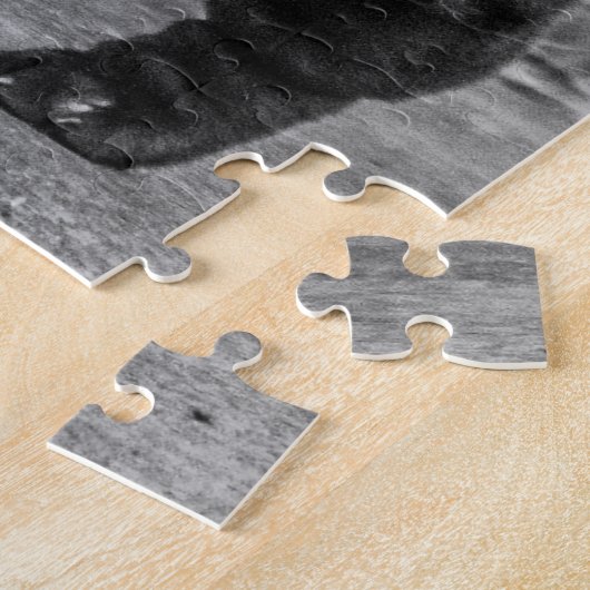 SHAR PEI BLACK DOG JIGSAW PUZZLE (Côté)