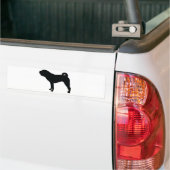 Shar Pei Bumpersticker (Op Truck)