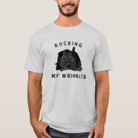 Shar Pei Chien "Rocking My Wrinkles" T-shirt homme