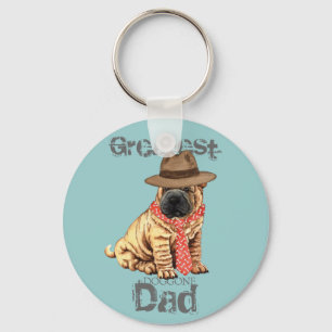 Shar-Pei Dad Sleutelhanger