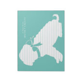 Shar Pei Dog Puppy Notitieblok (Gedraaid)