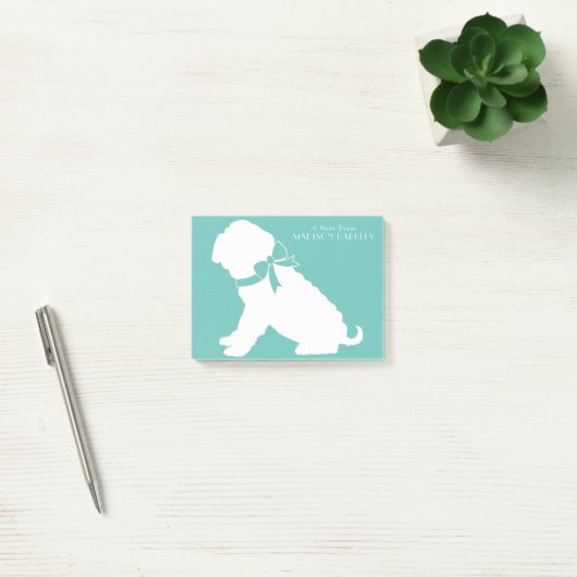 Shar Pei Dog Puppy Post-it® Notes (Kantoor)