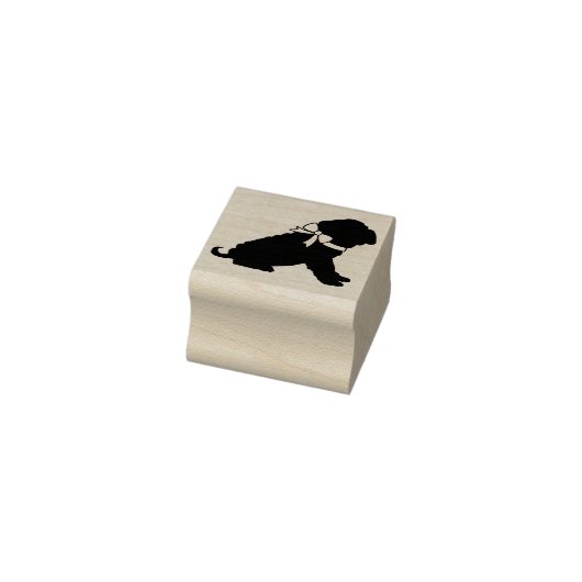Shar Pei Dog Puppy Rubberstempel (Stempel)