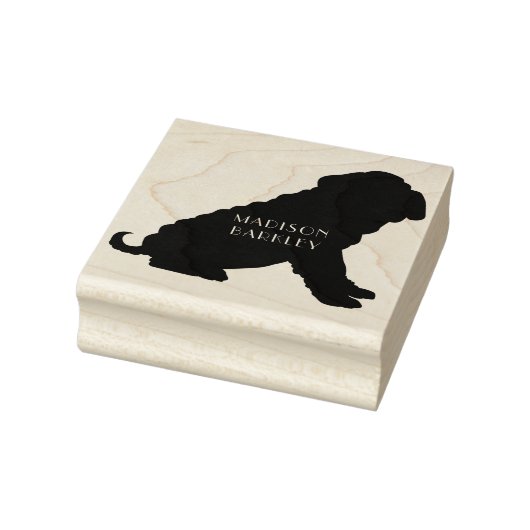 Shar Pei Dog Puppy Rubberstempel (Stempel)