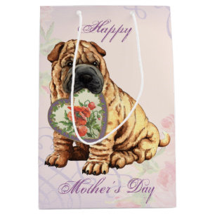 Shar-Pei Heart mama Medium Cadeauzakje