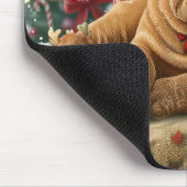 Shar Pei Hond Kerstfeest Muismat (Hoek)